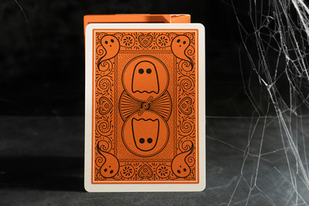 Bicycle Boo Back Playing Cards (Orange)