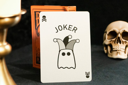 Bicycle Boo Back Playing Cards (Orange)