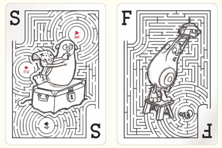 Bicycle Mazing Playing Cards