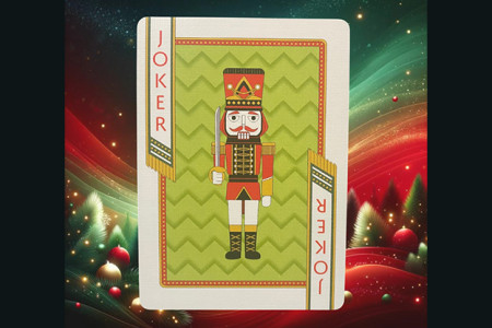 Bicycle Nutcracker (Green) Playing Cards