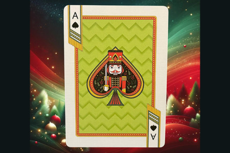 Bicycle Nutcracker (Green) Playing Cards