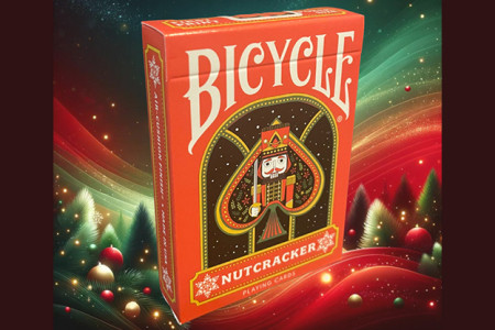 Bicycle Nutcracker (Red) Playing Cards