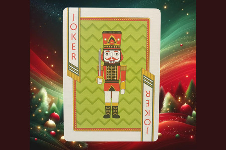 Bicycle Nutcracker (Red) Playing Cards