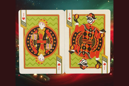 Bicycle Nutcracker (Red) Playing Cards