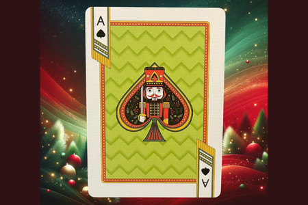 Bicycle Nutcracker (Red) Playing Cards