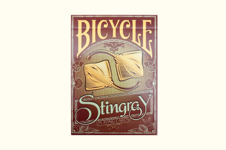 Bicycle Stingray (Orange) Playing Cards