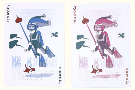 Bicycle Stingray (Teal) Playing Cards