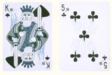 Bicycle Stingray (Teal) Playing Cards