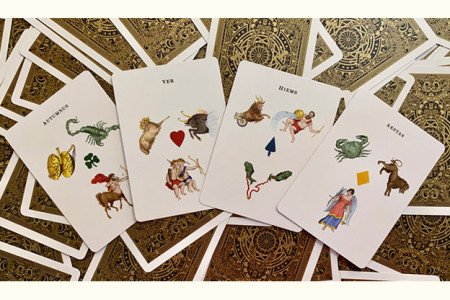 Gilded Astrological Hodges Playing Cards