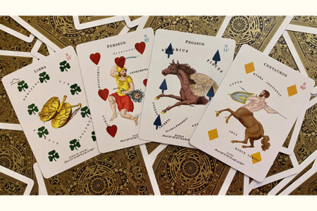 Gilded Astrological Hodges Playing Cards