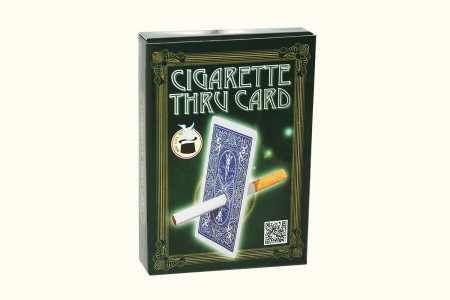 Cigarette Through Card