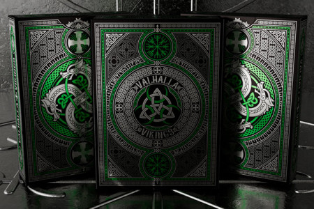 Valhalla Viking Emerald (Standard) Playing Cards