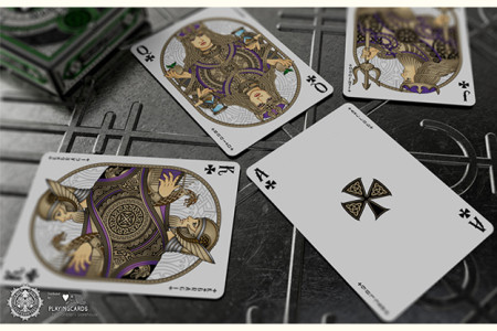 Valhalla Viking Emerald (Standard) Playing Cards