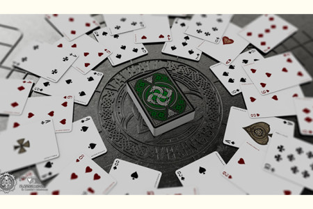 Valhalla Viking Emerald (Standard) Playing Cards