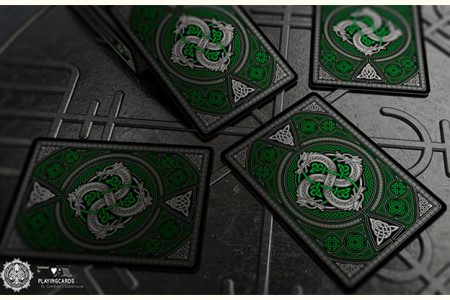 Valhalla Viking Emerald (Standard) Playing Cards