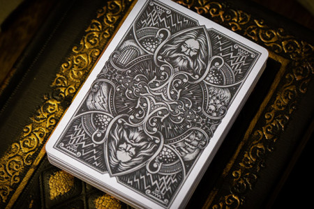 Zeus Sterling Silver Playing Cards