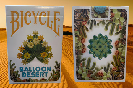 Bicycle Balloon Desert Playing Cards