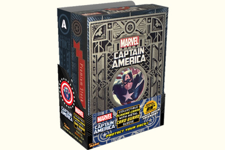 Jeu Marvel Captain America - Marqué (+ Etui métallique)