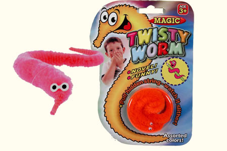 Twisty worm (Sold by 12)