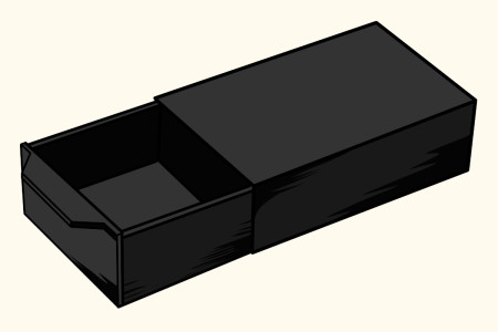 Caja fantástica Negra (Por 12)