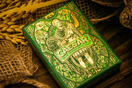 Caesar (Green) Playing Cards
