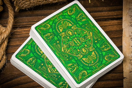 Caesar (Green) Playing Cards