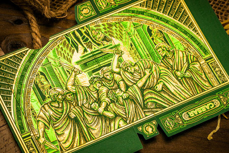 Caesar (Green) Playing Cards
