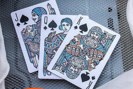 Escape Velocity (Red) Playing Cards