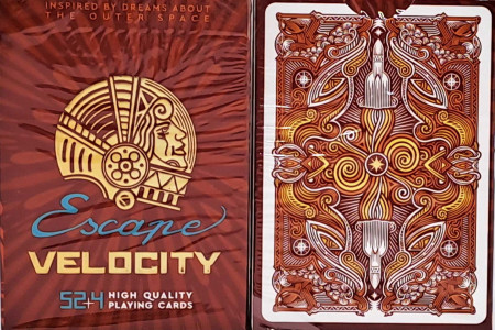 Escape Velocity (Red) Playing Cards