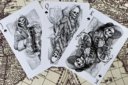 Gilded Neptunes Graveyard (Ship) Playing Cards