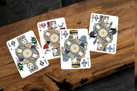 No. 4 St. James Texas Playing Cards (White)