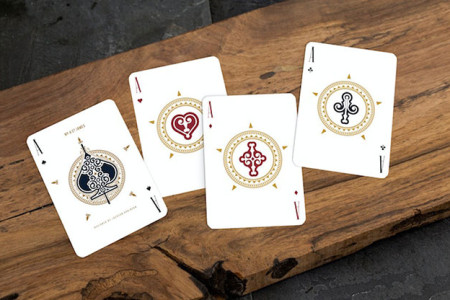 No. 4 St. James Texas Playing Cards (White)