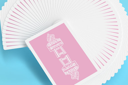 Pink BR Vintage Casino Playing Cards