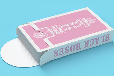 Pink BR Vintage Casino Playing Cards