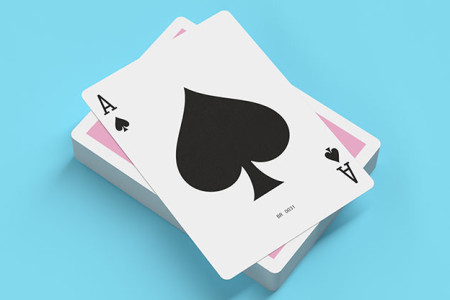 Pink BR Vintage Casino Playing Cards