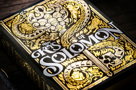 The Keys of Solomon Golden Grimoire Playing Cards