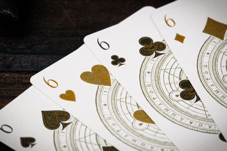 The Keys of Solomon Golden Grimoire Playing Cards
