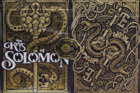 The Keys of Solomon Golden Grimoire Playing Cards