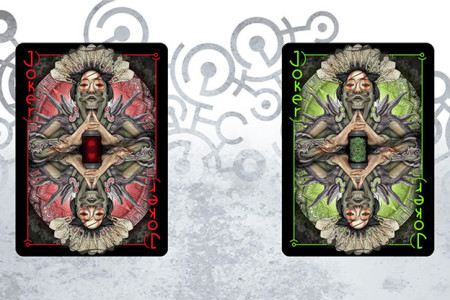 Timeless Depths (Dark Bionic Edition) Playing Cards