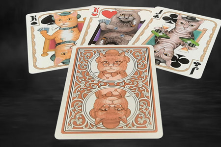 Bicycle Poker Cats V2 Playing Cards