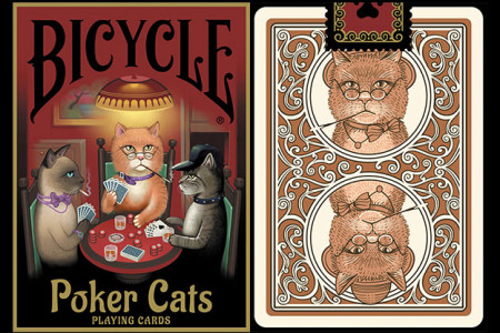 Bicycle Poker Cats V2 Playing Cards
