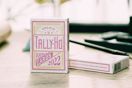 Tally-Ho Orchid Playing Cards