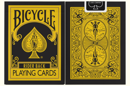 Bicycle Reverse Deck (Yellow and Black)
