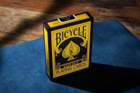 Bicycle Reverse Deck (Yellow and Black)