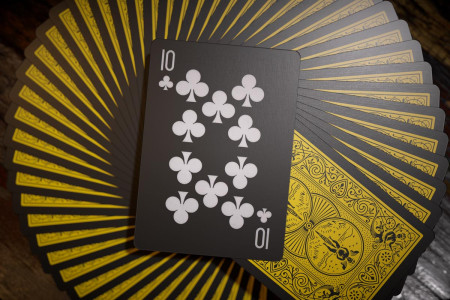 Bicycle Reverse Deck (Yellow and Black)