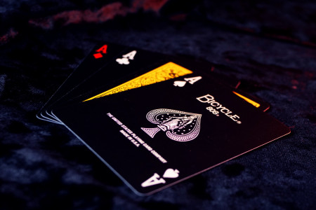 Bicycle Reverse Deck (Yellow and Black)