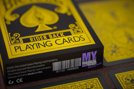 Bicycle Reverse Deck (Yellow and Black)