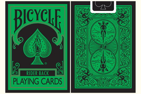 Baraja Bicycle Reverse Deck (Verde y Negra)