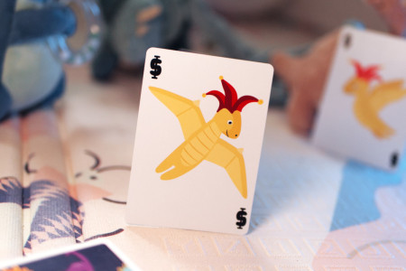 Bicycle Dinosaurs Playing Card