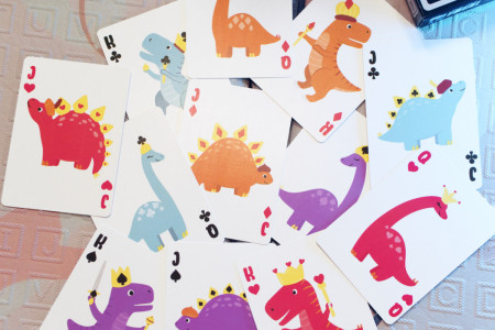 Bicycle Dinosaurs Playing Card